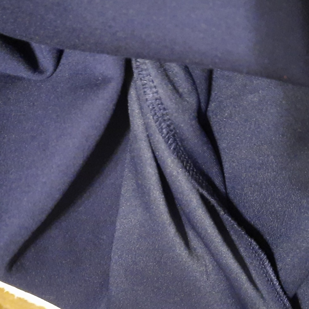 Lulu's navy blue sleevless vneck mini dress 292 - Picture 6 of 8